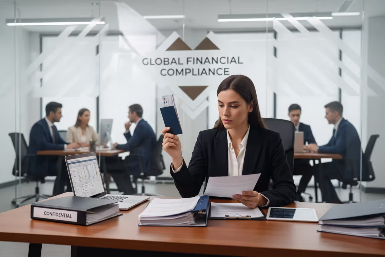 Bank compliance review for an anonymous LLC owner