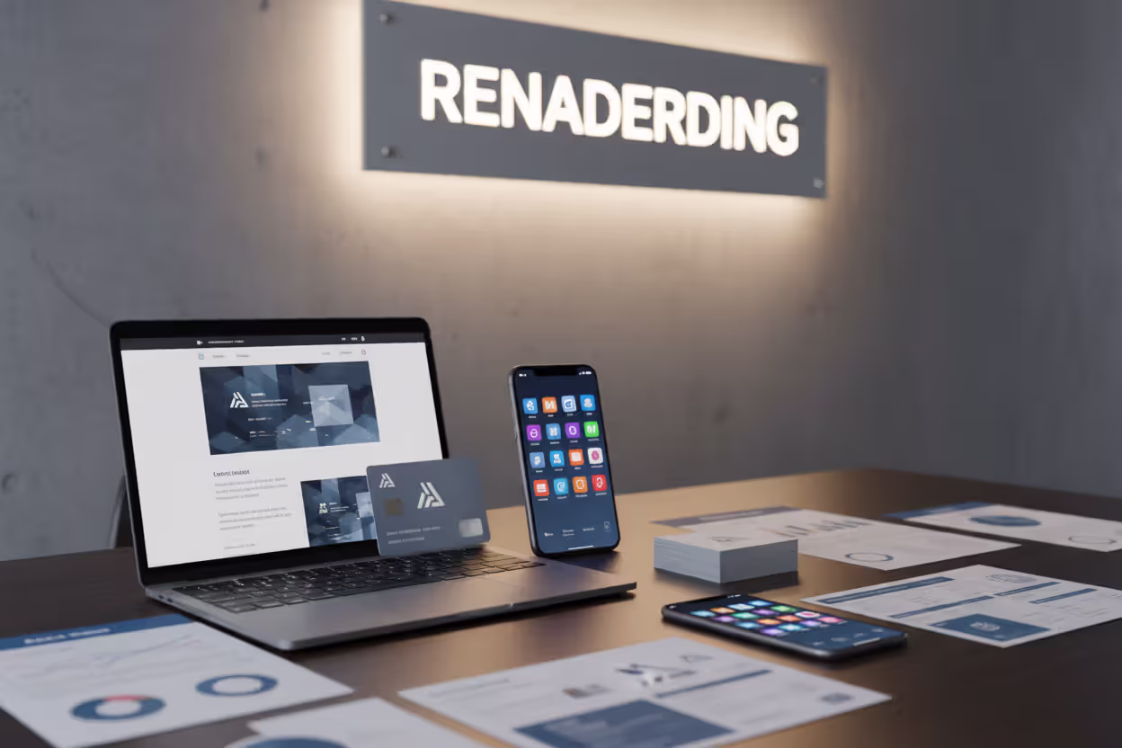 Updating business accounts and branding after LLC name change