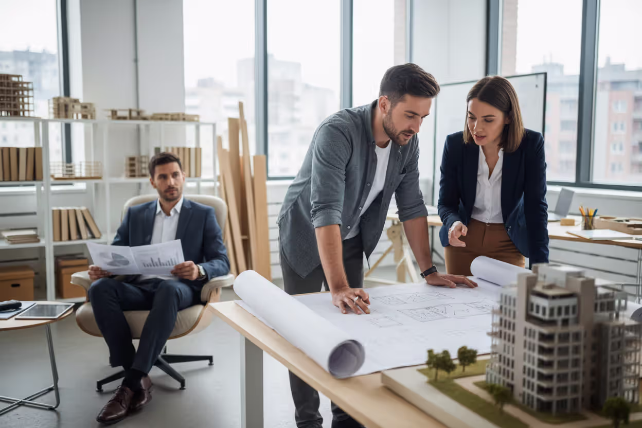 Architects and an investor in a partnership LLC setting