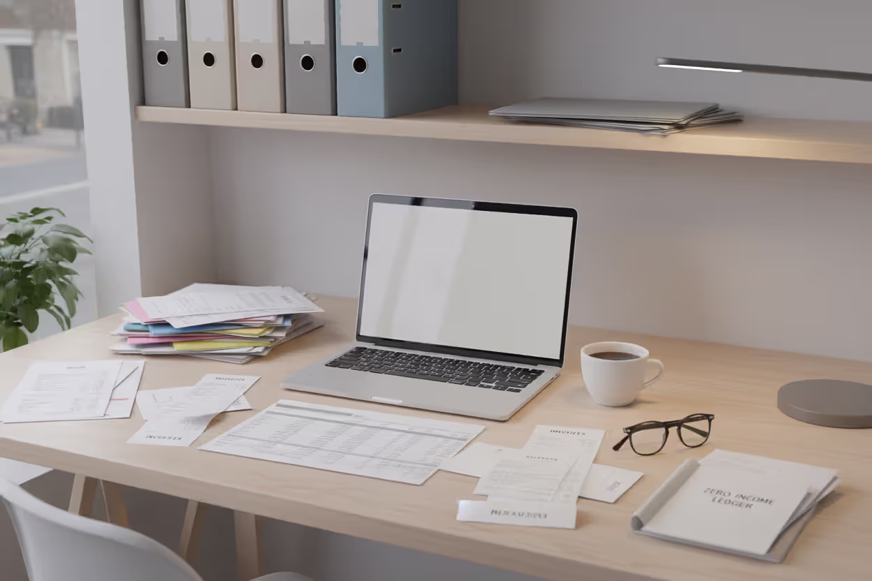 Organized business expense records for an inactive LLC